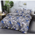 Lenjerie de pat dublu Bumbac Finet, pentru 2 persoane, 6 piese, Cearceaf de pat 180 x 200cm, JN-041