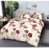 Lenjerie de pat dublu Bumbac Finet, pentru 2 persoane, 6 piese, Cearceaf de pat 180 x 200cm, JN-047