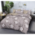 Lenjerie de pat dublu Bumbac Finet, pentru 2 persoane, 6 piese, Cearceaf de pat 180 x 200cm, JN-050