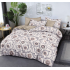 Lenjerie de pat dublu Bumbac Finet, pentru 2 persoane, 6 piese, Cearceaf de pat 180 x 200cm, JN-054