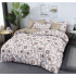 Lenjerie de pat dublu Bumbac Finet, pentru 2 persoane, 6 piese, Cearceaf de pat 180 x 200cm, JN-057