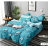 Lenjerie de pat dublu Bumbac Finet, pentru 2 persoane, 6 piese, Cearceaf de pat 230 x 250cm, JN-061
