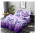 Lenjerie de pat dublu Bumbac Finet, pentru 2 persoane, 6 piese, Cearceaf de pat 230 x 250cm, JN-072
