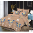 Lenjerie de pat dublu Bumbac Finet, pentru 2 persoane, 6 piese, Cearceaf de pat 230 x 250cm, JN-075