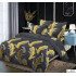 Lenjerie de pat dublu Bumbac Finet, pentru 2 persoane, 6 piese, Cearceaf de pat 230 x 250cm, JN-083
