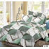 Lenjerie de pat dublu Bumbac Finet, pentru 2 persoane, 6 piese, Cearceaf de pat 230 x 250cm, JN-093