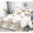 Lenjerie de pat dublu Bumbac Finet, pentru 2 persoane, 6 piese, Cearceaf de pat 230 x 250cm, JN-095