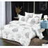 Lenjerie de pat dublu Bumbac Finet, pentru 2 persoane, 6 piese, Cearceaf de pat 230 x 250cm, JN-102