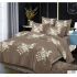 Lenjerie de pat dublu Bumbac Finet, pentru 2 persoane, 6 piese, Cearceaf de pat 230 x 250cm, JN-103