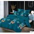 Lenjerie de pat dublu Bumbac Finet, pentru 2 persoane, 6 piese, Cearceaf de pat 230 x 250cm, JN-104