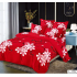 Lenjerie de pat dublu Bumbac Finet, pentru 2 persoane, 6 piese, Cearceaf de pat 230 x 250cm, JN-105