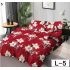 Lenjerie de pat dublu Bumbac Finet, pentru 2 persoane, 6 piese, Cearceaf de pat 230 x 250cm, JN-106