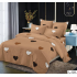 Lenjerie de pat dublu Bumbac Finet, pentru 2 persoane, 6 piese, Cearceaf de pat 230 x 250cm, JN-107