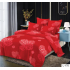 Lenjerie de pat dublu Bumbac Finet, pentru 2 persoane, 6 piese, Cearceaf de pat 230 x 250cm, JN-109