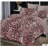 Lenjerie de pat dublu Bumbac Finet, pentru 2 persoane, 6 piese, Cearceaf de pat 230 x 250cm, JN-112