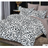 Lenjerie de pat dublu Bumbac Finet, pentru 2 persoane, 6 piese, Cearceaf de pat 230 x 250cm, JN-114