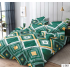 Lenjerie de pat dublu Bumbac Finet, pentru 2 persoane, 6 piese, Cearceaf de pat 230 x 250cm, JN-116