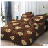 Lenjerie de pat dublu Bumbac Finet, pentru 2 persoane, 6 piese, Cearceaf de pat 230 x 250cm, JN-117