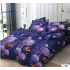 Lenjerie de pat dublu Bumbac Finet, pentru 2 persoane, 6 piese, Cearceaf de pat 230 x 250cm, JN-118