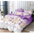 Lenjerie de pat dublu Bumbac Finet, pentru 2 persoane, 6 piese, Cearceaf de pat 230 x 250cm, JN-123