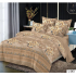 Lenjerie de pat dublu Bumbac Finet, pentru 2 persoane, 6 piese, Cearceaf de pat 230 x 250cm, JN-128