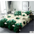 Lenjerie de pat dublu Bumbac Finet, pentru 2 persoane, 6 piese, Cearceaf de pat 230 x 250cm, JN-132