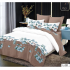Lenjerie de pat dublu Bumbac Finet, pentru 2 persoane, 6 piese, Cearceaf de pat 230 x 250cm, JN-136