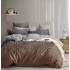 Set Lenjerie Eleganta Satinat  din 4 piese, Cearceaf de pat 230x245cm, cearceaf de pilota 200x230 cm, NN-03