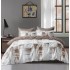 Set Lenjerie Eleganta Satinat  din 4 piese, Cearceaf de pat 230x245cm, cearceaf de pilota 200x230 cm, NN-05