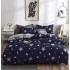 Set Lenjerie Eleganta Satinat  din 4 piese, Cearceaf de pat 230x245cm, cearceaf de pilota 200x230 cm, NN-023