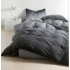 Set Lenjerie Eleganta Satinat  din 4 piese, Cearceaf de pat 230x245cm, cearceaf de pilota 200x230 cm, NN-024