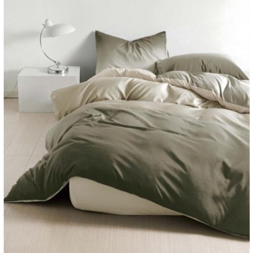 Set Lenjerie Eleganta Satinat  din 4 piese, Cearceaf de pat 230x245cm, cearceaf de pilota 200x230 cm, NN-025