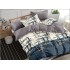 Set Lenjerie Eleganta Satinat  din 4 piese, Cearceaf de pat 230x245cm, cearceaf de pilota 200x230 cm, NN-033