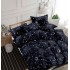 Set Lenjerie Eleganta Satinat  din 4 piese, Cearceaf de pat 230x245cm, cearceaf de pilota 200x230 cm, NN-037