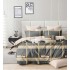 Set Lenjerie Eleganta Satinat  din 4 piese, Cearceaf de pat 230x245cm, cearceaf de pilota 200x230 cm, NN-042