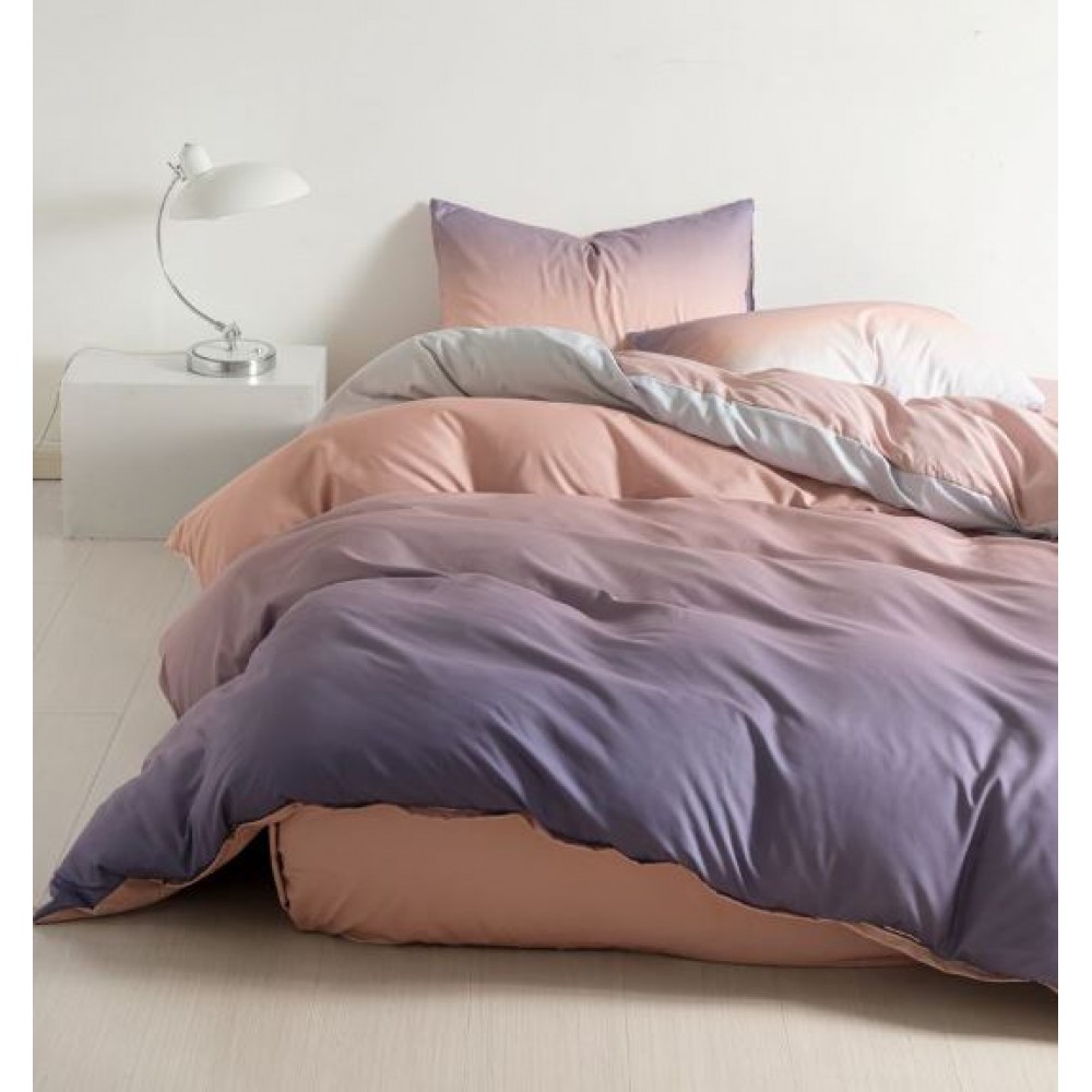 Set Lenjerie Eleganta Satinat  din 4 piese, Cearceaf de pat 230x245cm, cearceaf de pilota 200x230 cm, NN-048