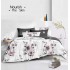 Set Lenjerie Eleganta Satinat  din 4 piese, Cearceaf de pat 230x245cm, cearceaf de pilota 200x230 cm, NN-051
