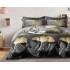 Set Lenjerie Eleganta Satinat  din 4 piese, Cearceaf de pat 230x245cm, cearceaf de pilota 200x230 cm, NN-056