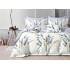 Set Lenjerie Eleganta Satinat  din 4 piese, Cearceaf de pat 230x245cm, cearceaf de pilota 200x230 cm, NN-063