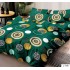 Lenjerie de pat dublu din Bumbac FINET, pentru 2 persoane, 6 piese, Cearceaf de pat 230 x 250cm, MLL-09