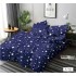 Lenjerie de pat dublu din Bumbac FINET, pentru 2 persoane, 6 piese, Cearceaf de pat 230 x 250cm, MLL-011