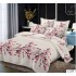 Lenjerie de pat dublu din Bumbac FINET, pentru 2 persoane, 6 piese, Cearceaf de pat 230 x 250cm, MLL-012