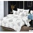 Lenjerie de pat dublu din Bumbac FINET, pentru 2 persoane, 6 piese, Cearceaf de pat 230 x 250cm, MLL-024