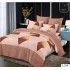 Lenjerie de pat dublu din Bumbac FINET, pentru 2 persoane, 6 piese, Cearceaf de pat 230 x 250cm, MLL-027