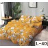 Lenjerie de pat dublu din Bumbac FINET, pentru 2 persoane, 6 piese, Cearceaf de pat 230 x 250cm, MLL-035