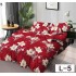 Lenjerie de pat dublu din Bumbac FINET, pentru 2 persoane, 6 piese, Cearceaf de pat 230 x 250cm, MLL-049