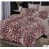 Lenjerie de pat dublu din Bumbac FINET, pentru 2 persoane, 6 piese, Cearceaf de pat 230 x 250cm, MLL-055
