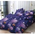 Lenjerie de pat dublu din Bumbac FINET, pentru 2 persoane, 6 piese, Cearceaf de pat 230 x 250cm, MLL-061