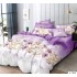 Lenjerie de pat dublu din Bumbac FINET, pentru 2 persoane, 6 piese, Cearceaf de pat 230 x 250cm, MLL-066