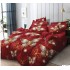 Lenjerie de pat dublu din Bumbac FINET, pentru 2 persoane, 6 piese, Cearceaf de pat 230 x 250cm, MLL-067